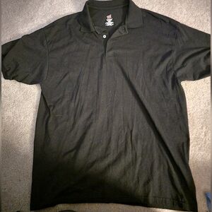 Hanes Polo Shirt Sz L